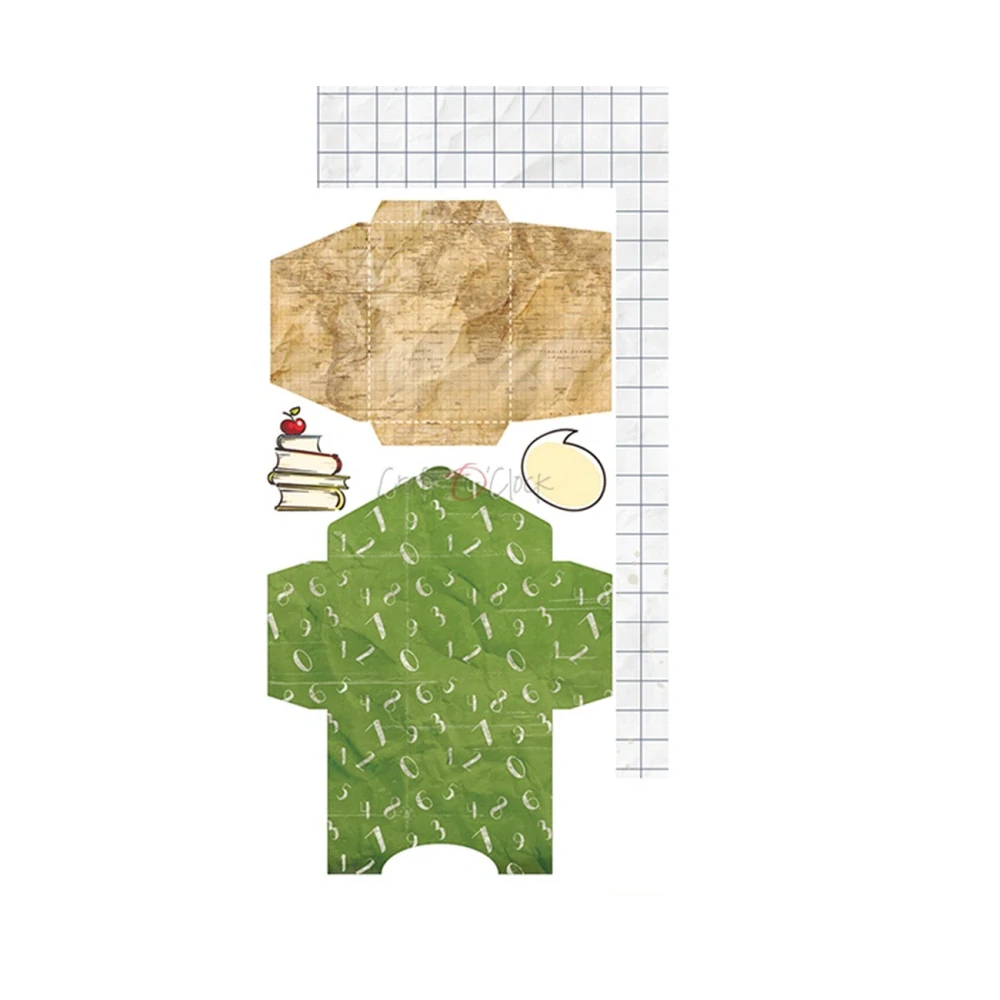 Craft O´ Clock Scrapbook papier - School Adventures 6x12