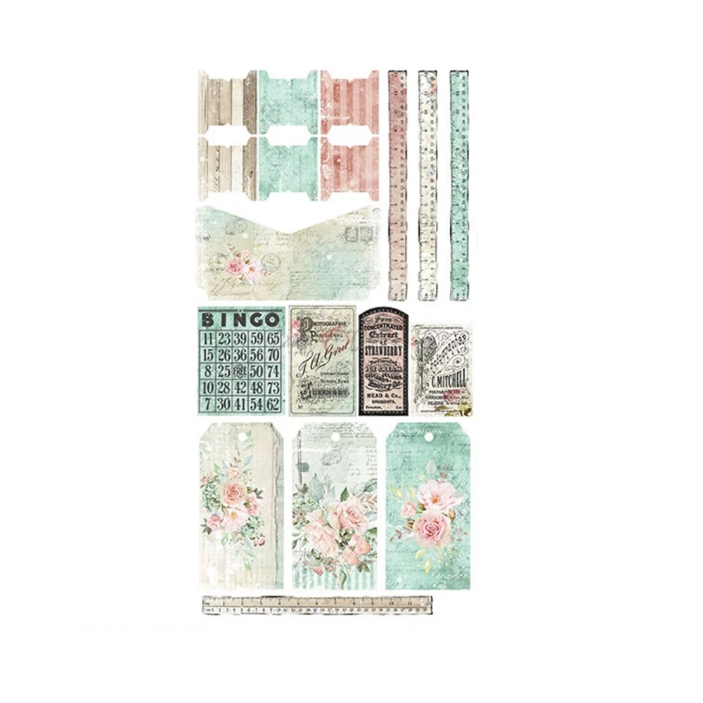 Craft O´ Clock Scrapbook papier - Hello Beauty  6x12 