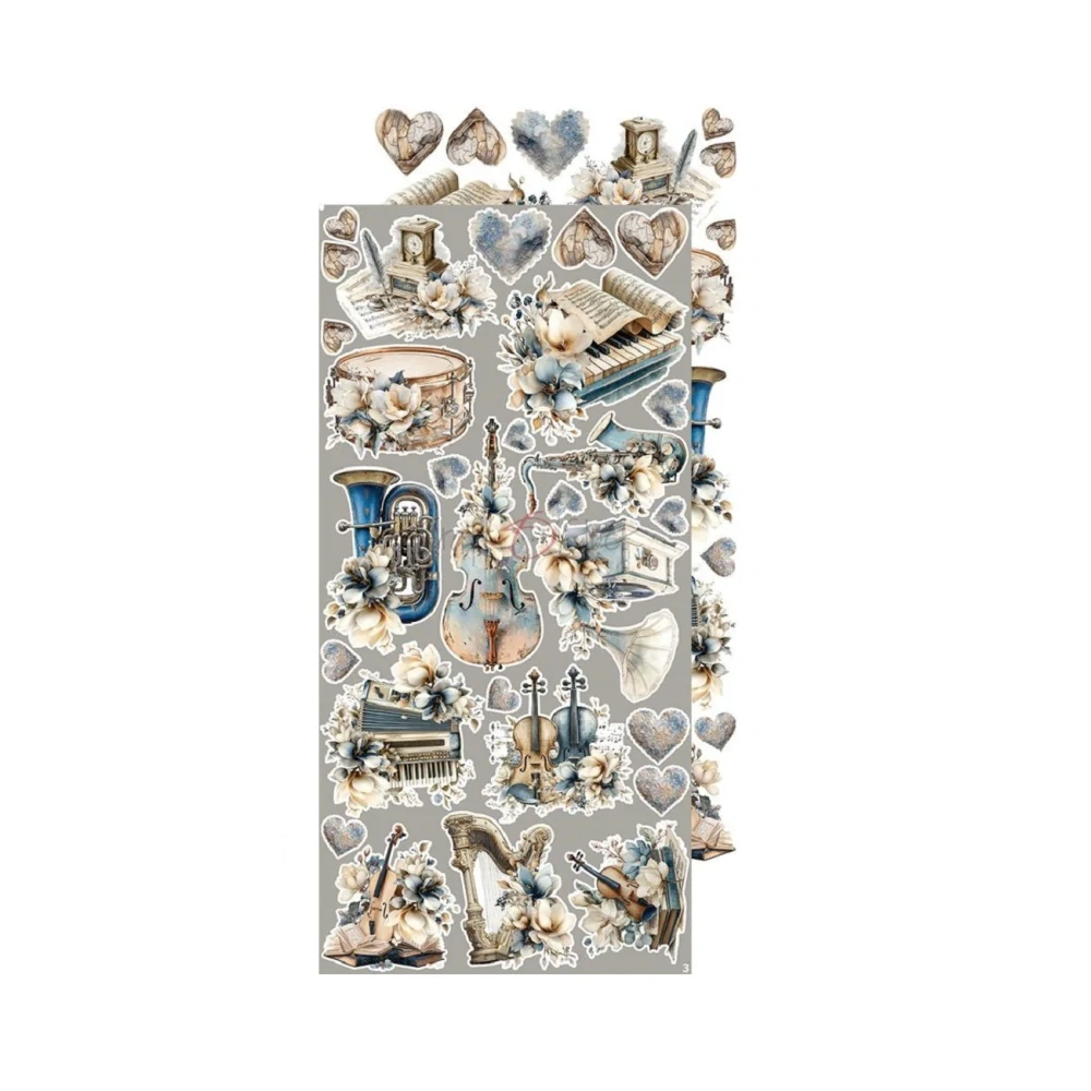 Craft O´ Clock Scrapbook papier - Melody of My Soul Melody 6x12