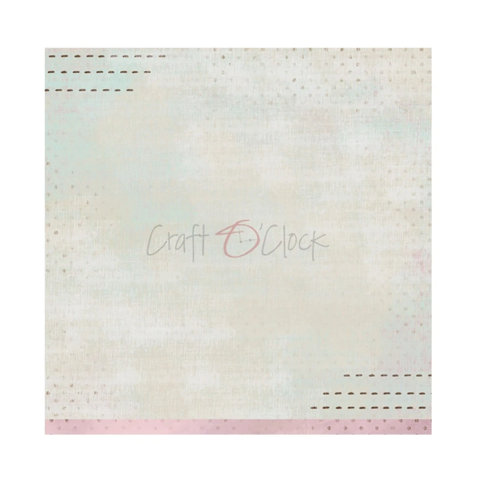 Craft O´ Clock Scrapbook papier - CC-PL-SD-F9  12x12 