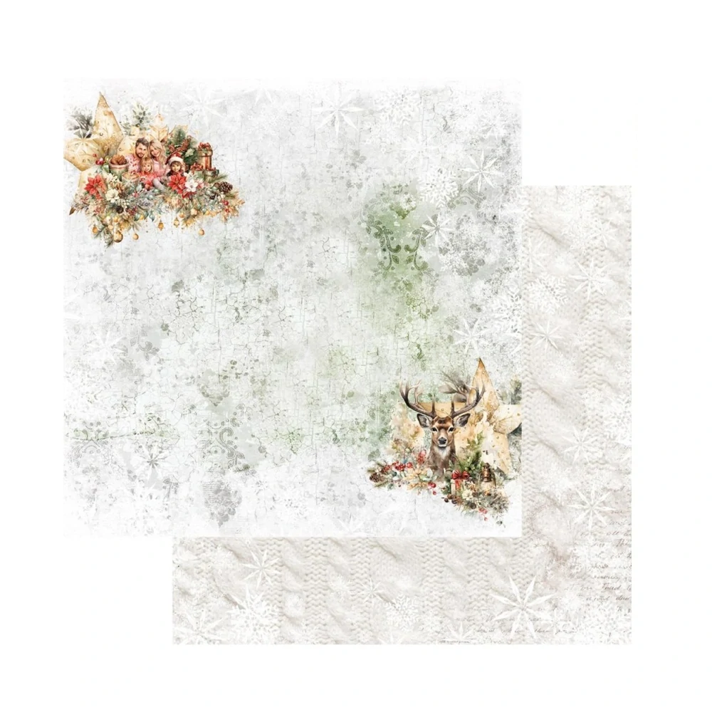 Alchemy of Art Scrapbook papier Ho, Ho, Ho 8x8