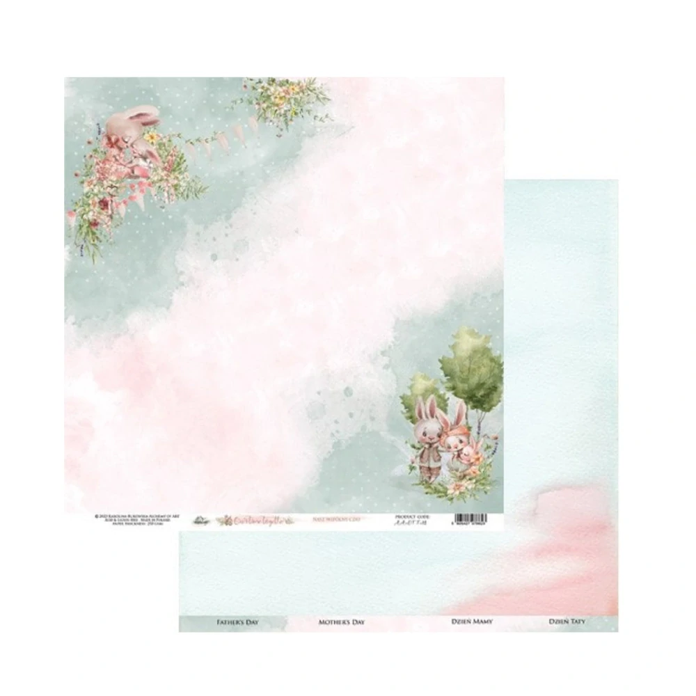 Alchemy of Art Scrapbook papier Our Time Together 8x8