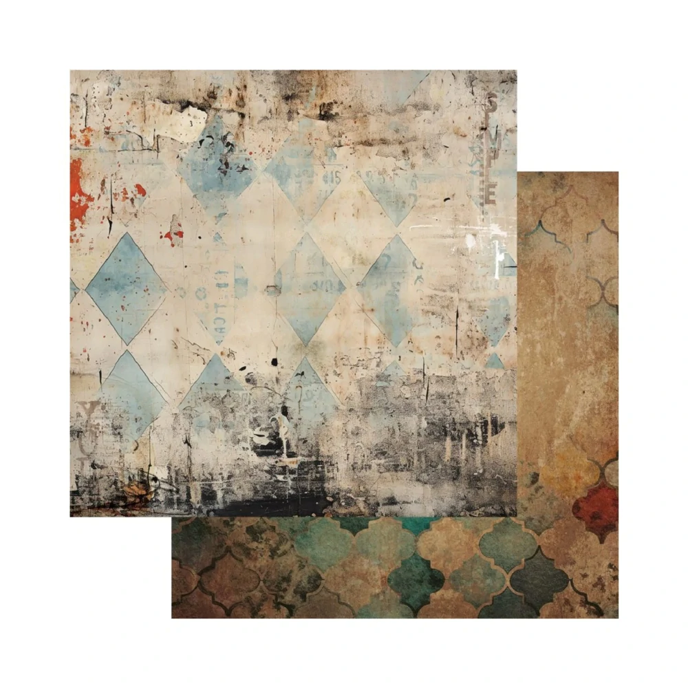 Alchemy of Art Scrapbook papier The Men’s World 8x8