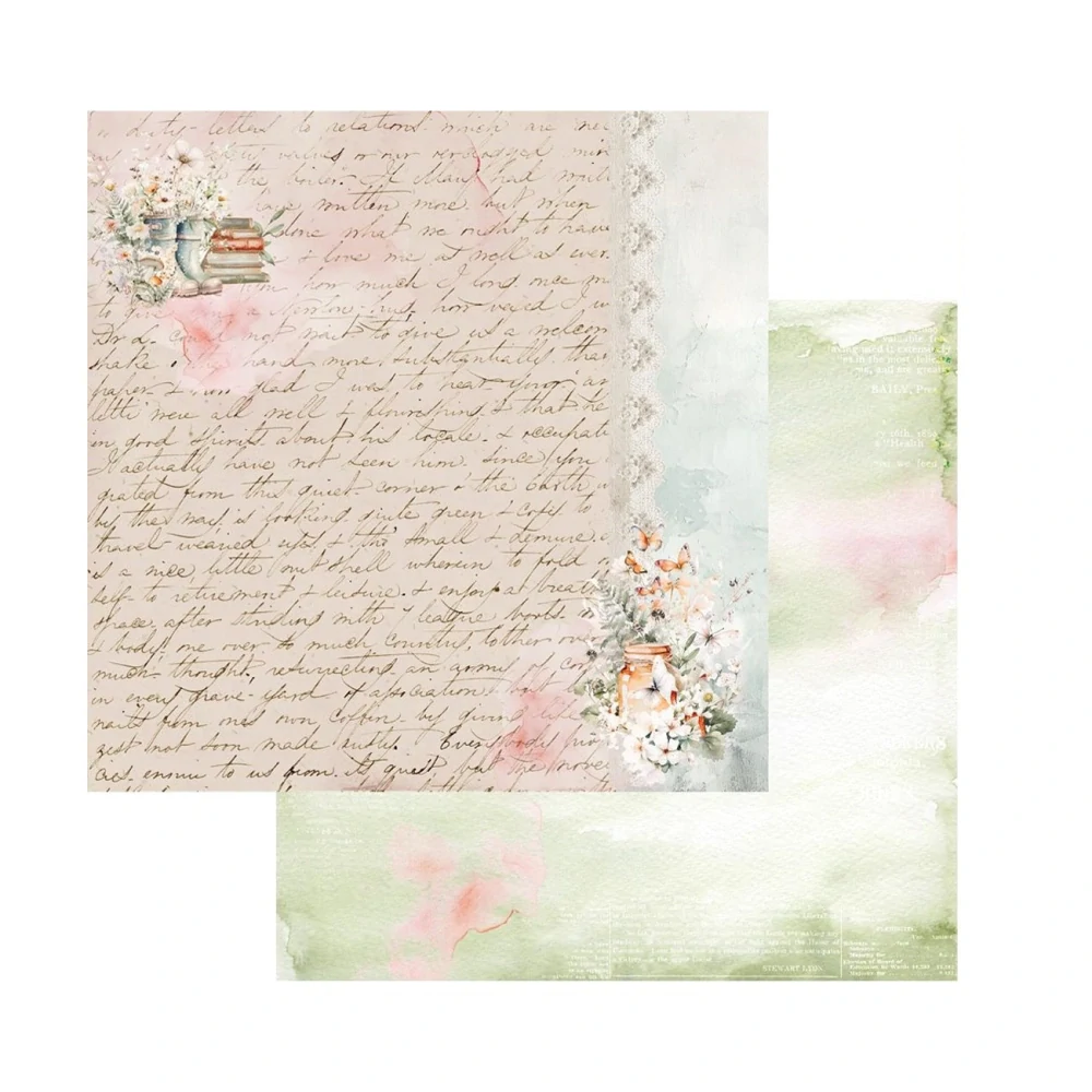Alchemy of Art Scrapbook papier Soul of Spring 8x8