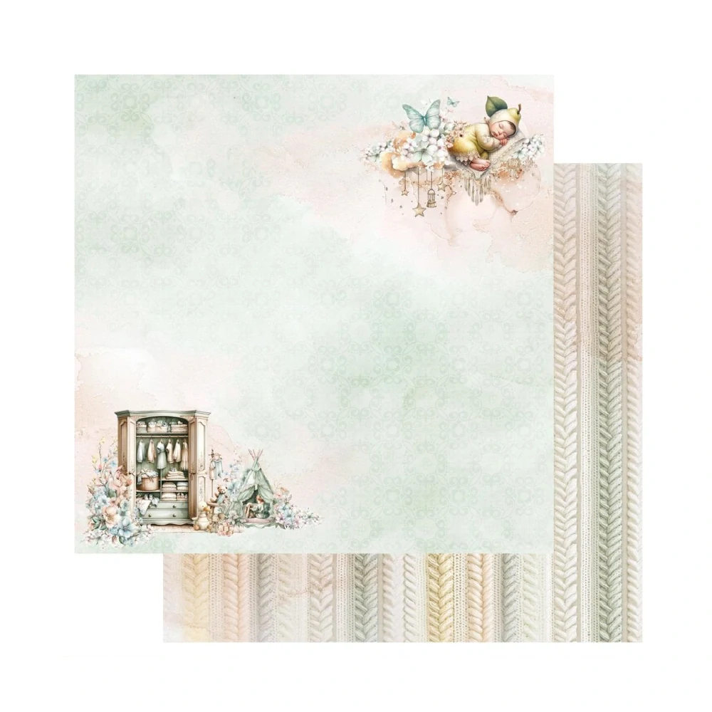 Alchemy of Art Scrapbook papier My Little Baby 8x8