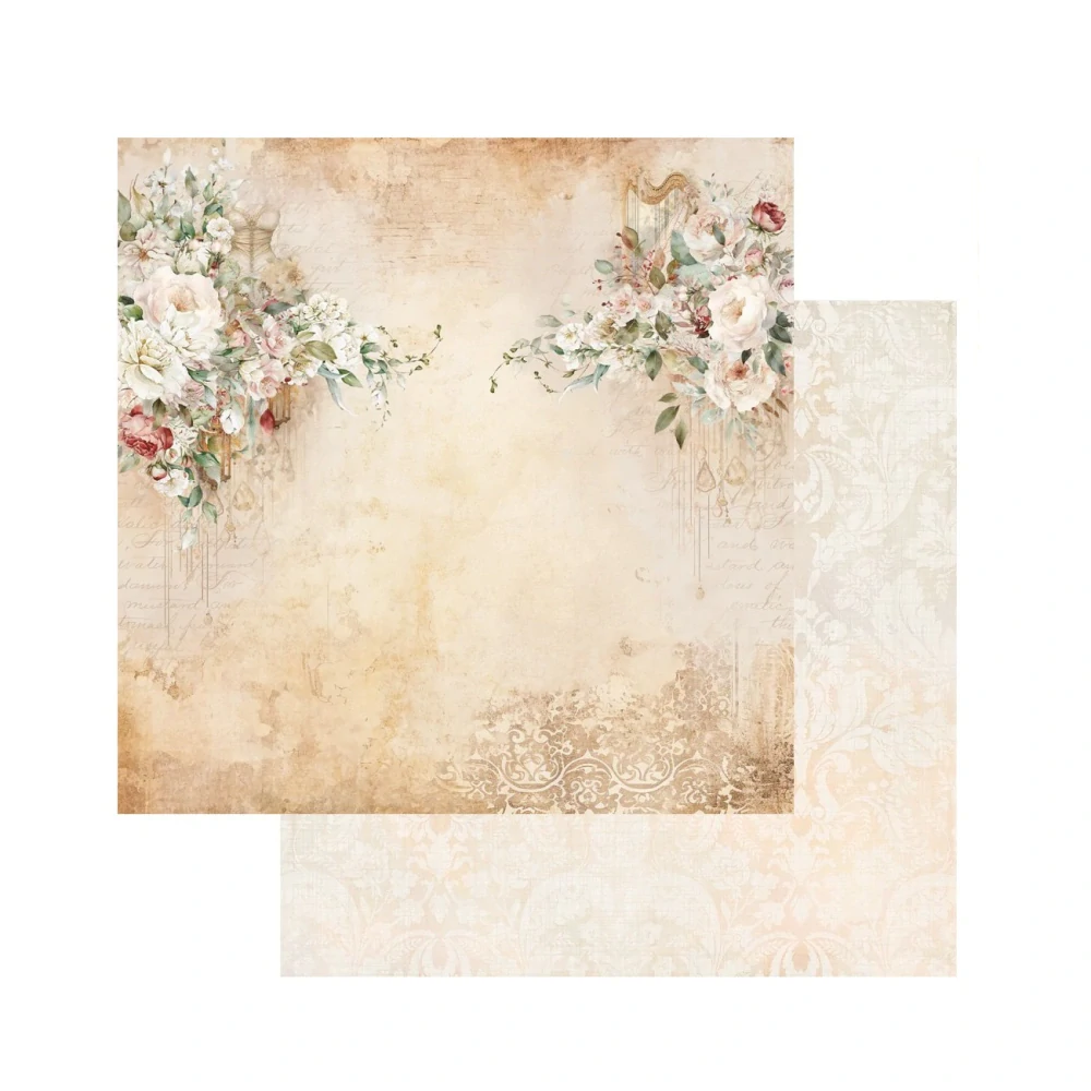 Alchemy of Art Scrapbook papier Melody of the Heart 8x8