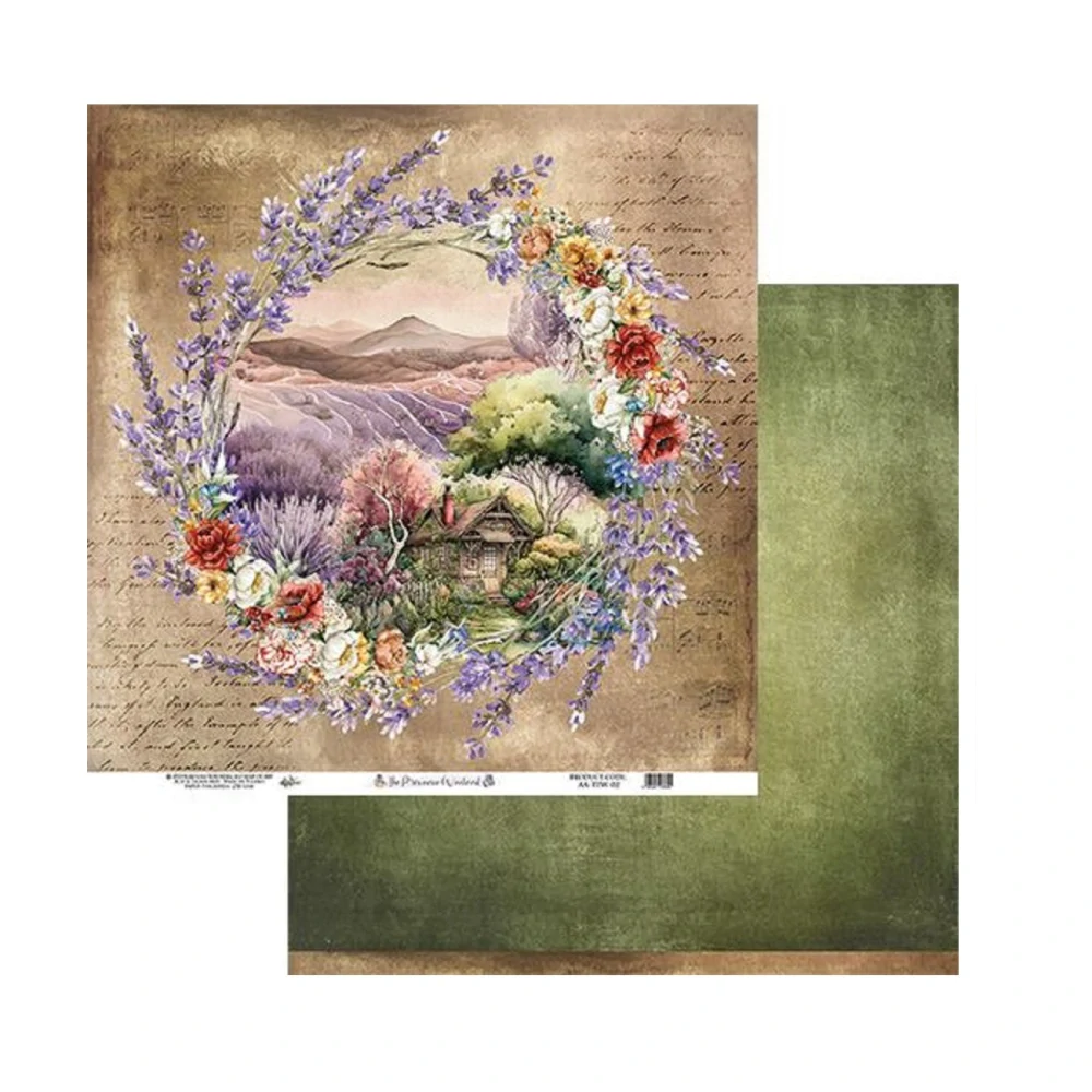 Alchemy of Art Scrapbook papier The Provence Weekend 12x12