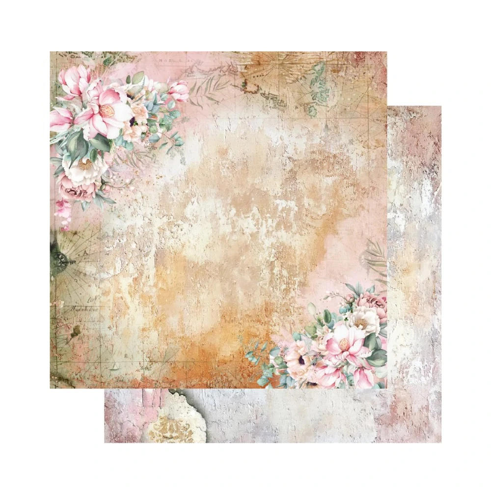 Alchemy of Art Scrapbook papier Memories from the Trip 8x8