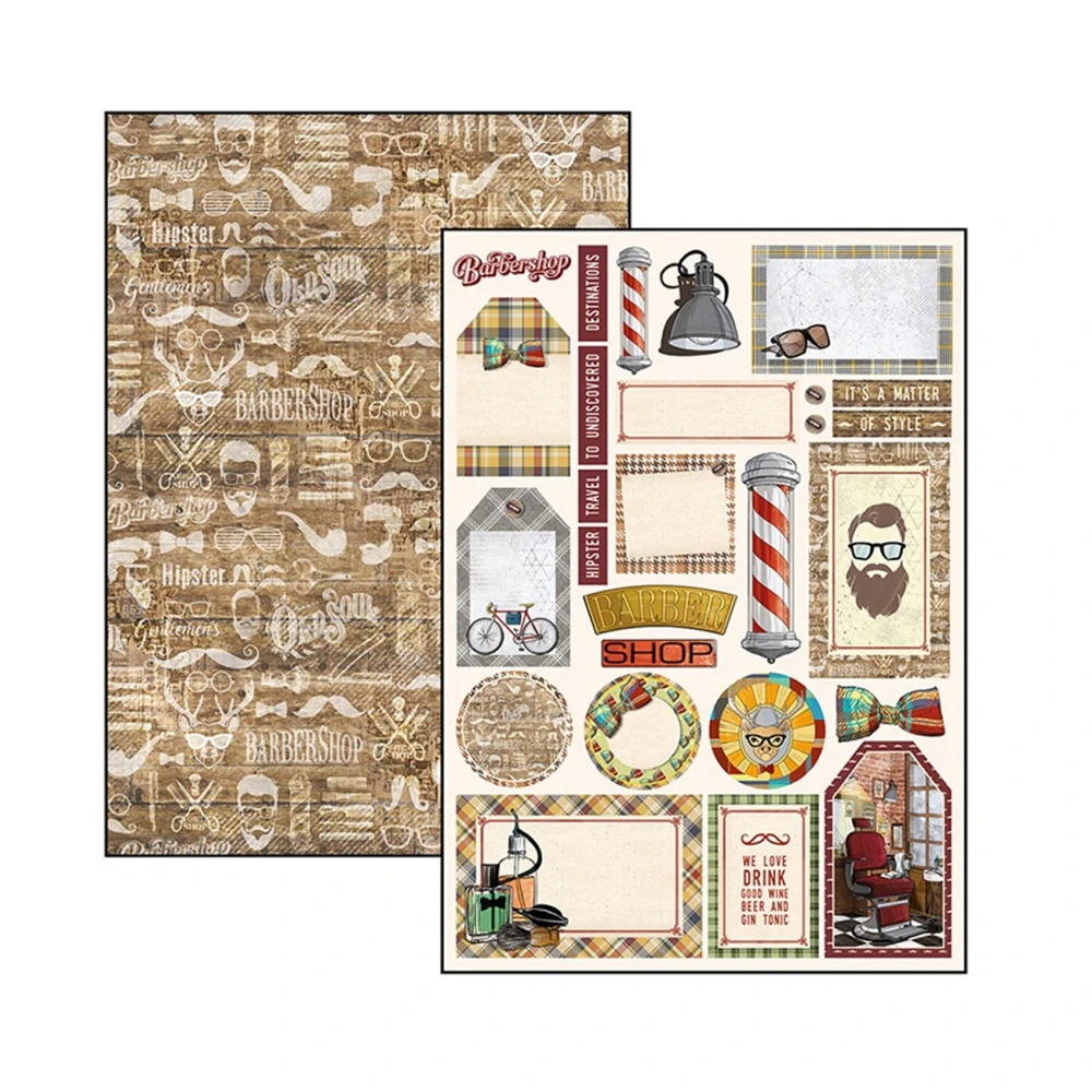 Ciao Bella Scrapbook papier Hipster A4