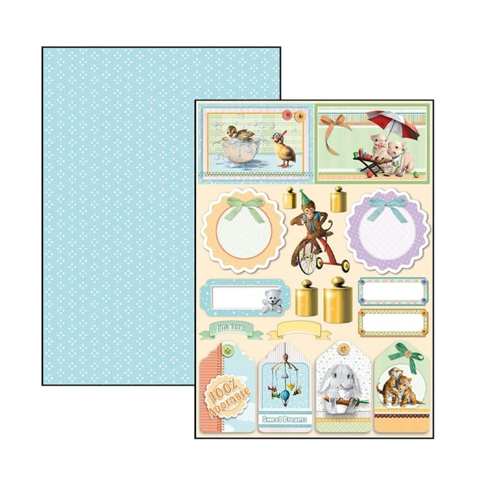 Ciao Bella Scrapbook papier My First Year A4