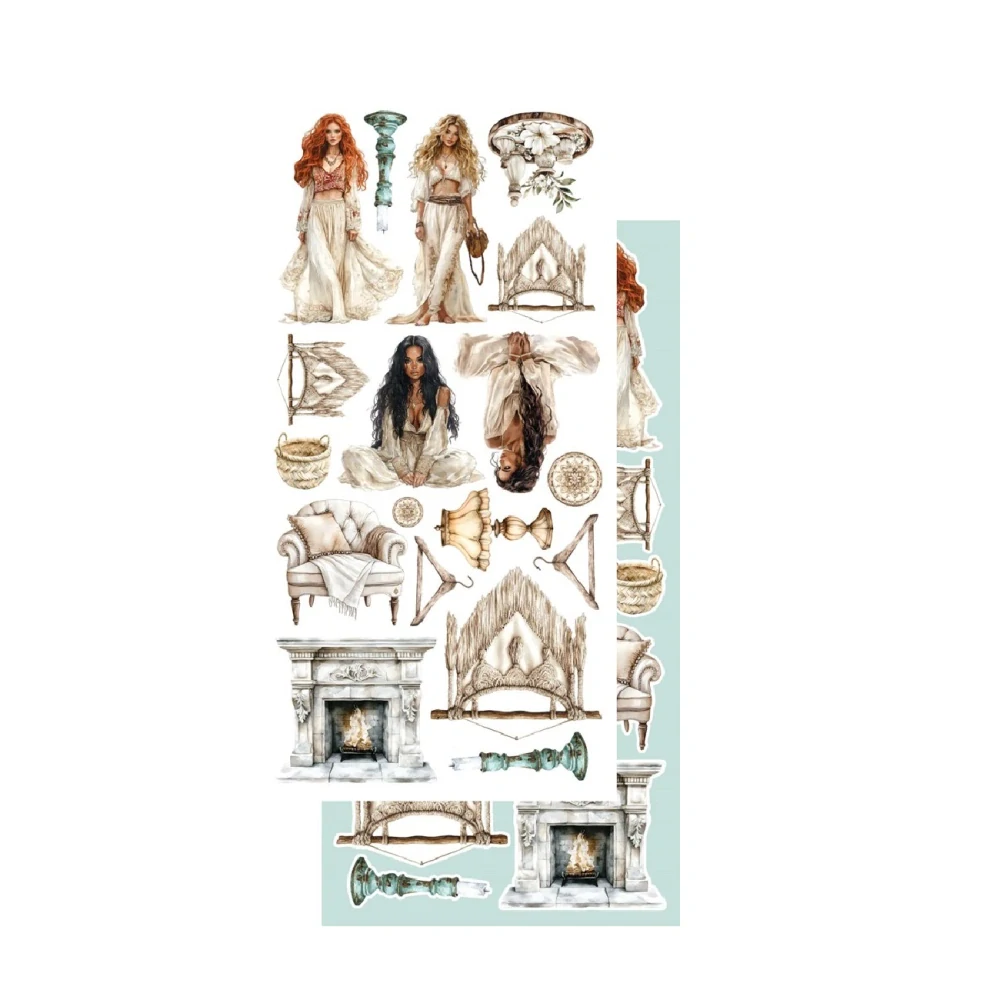 Alchemy of Art Scrapbook papier In the Morning 6x12