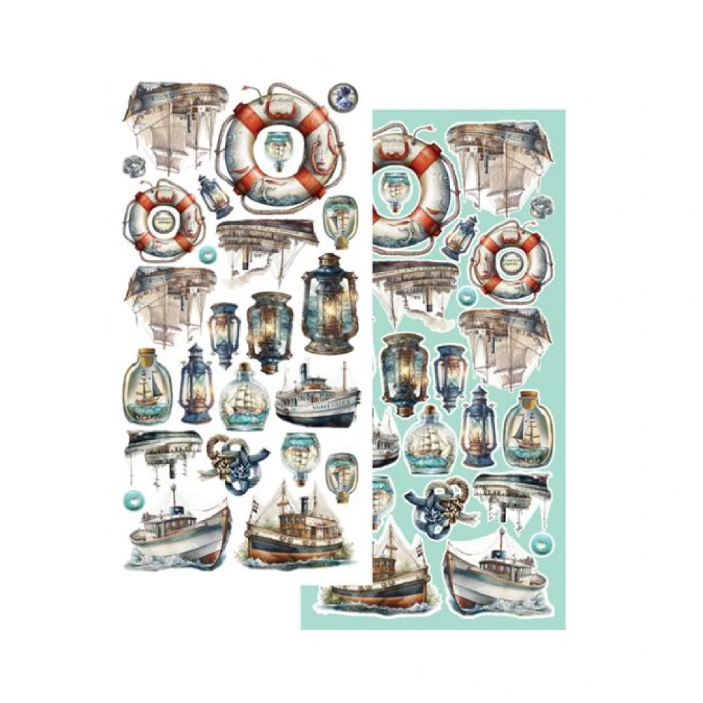 Alchemy of Art Scrapbook papier Sea Stories 6x12