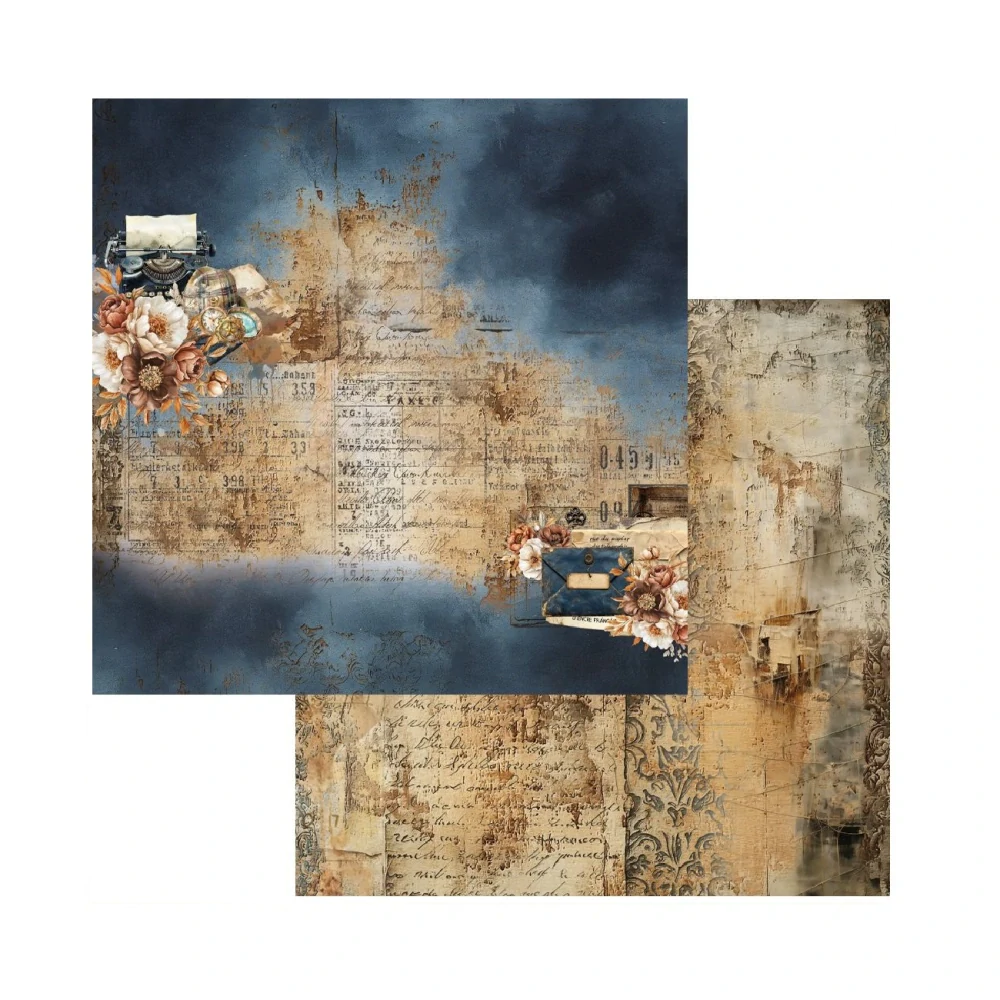 Alchemy of Art Scrapbook papier Behind Closed Doors 8x8