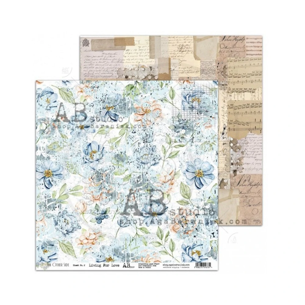 AB studio Scrapbook papier Breeze of the Forest 12x12