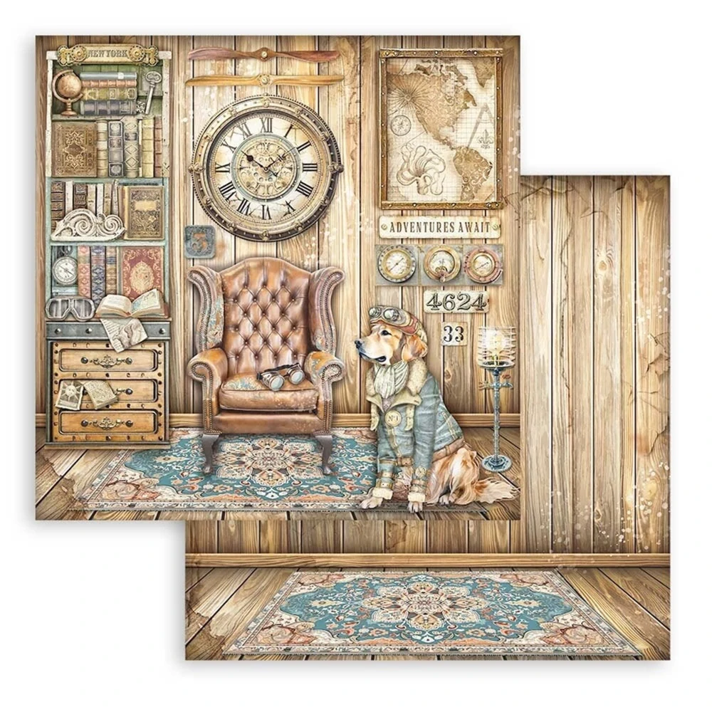 Stamperia Scrapbook papier – Alterego 12x12