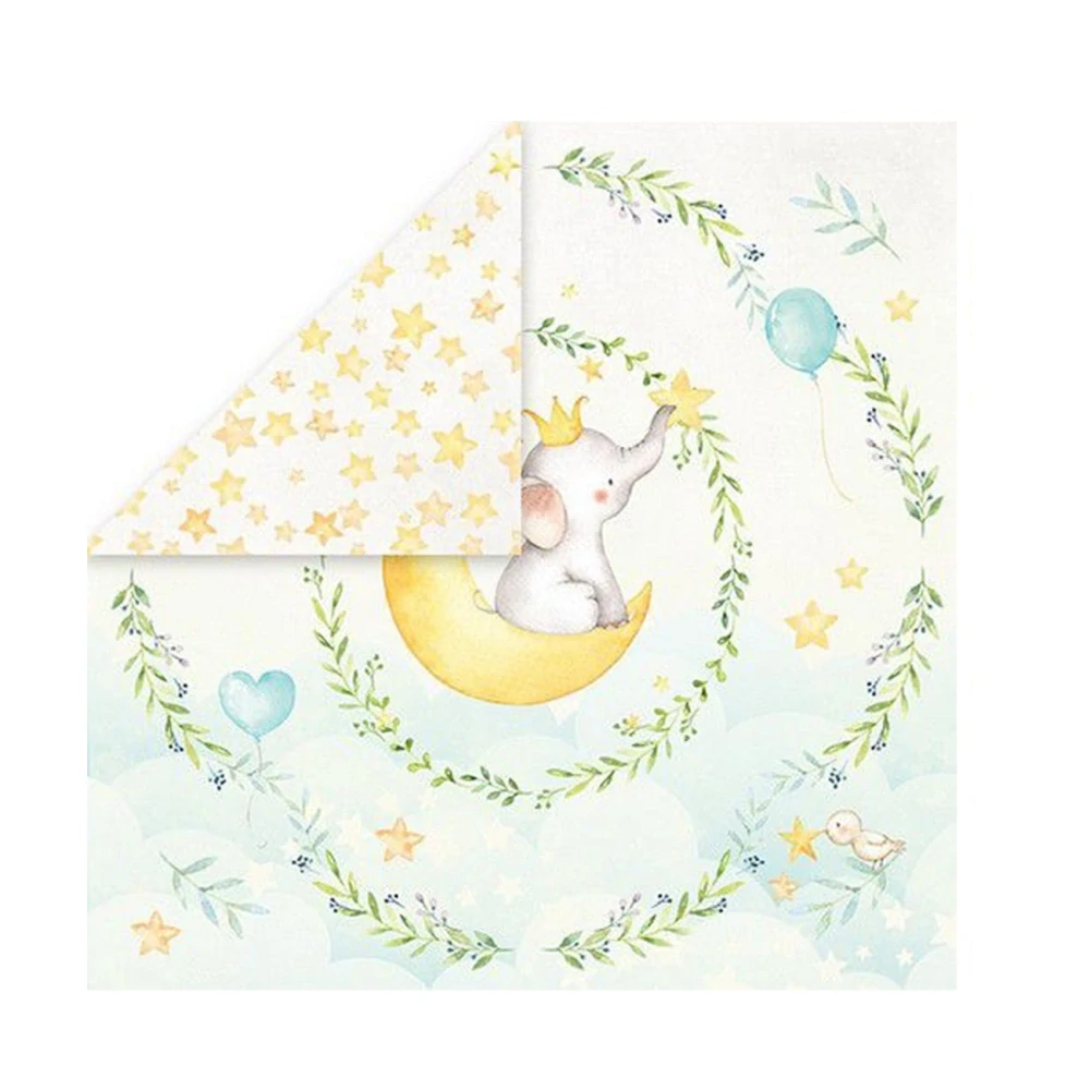 Craft & You Design Scrapbook papier Baby Adventure 12x12