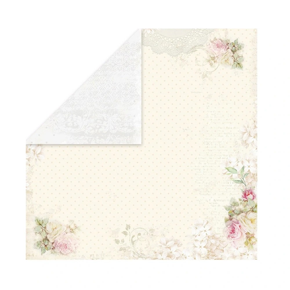 Craft & You Design Scrapbook papier Flower Romance 12x12