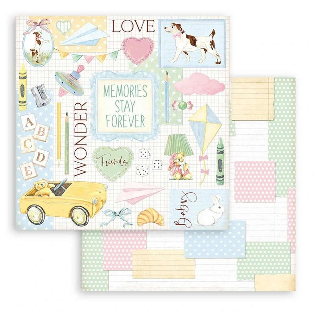 Stamperia Scrapbook papier – Daydream 12x12