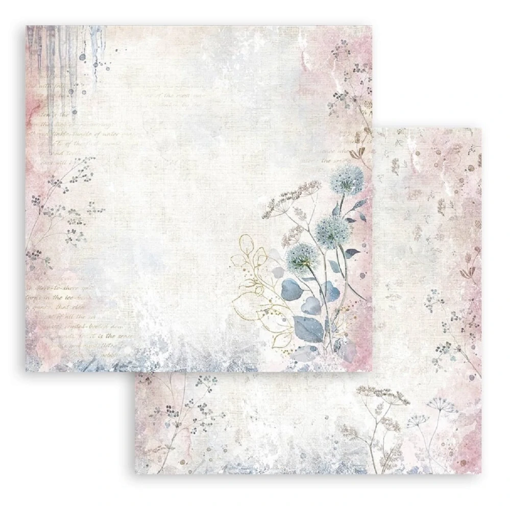 Stamperia Scrapbook papier – Dewdrops 12x12