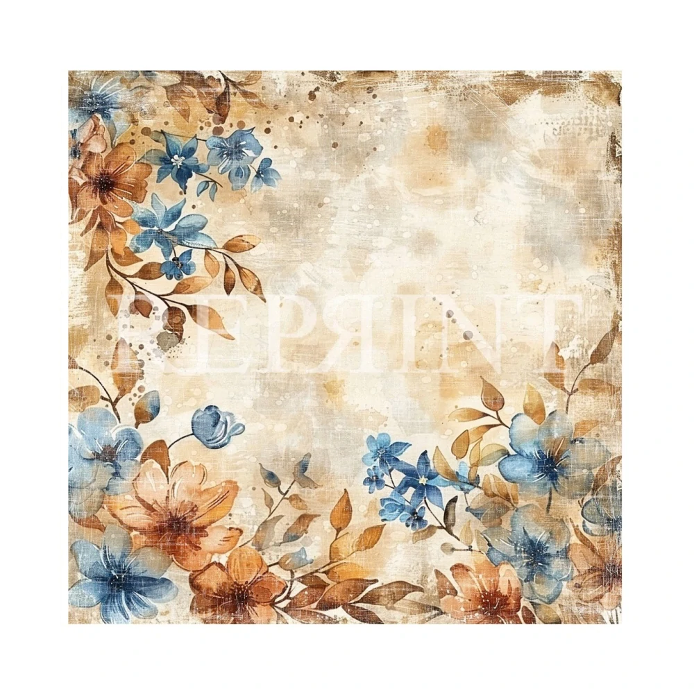 Reprint Scrapbook papier Hello Fall 12x12