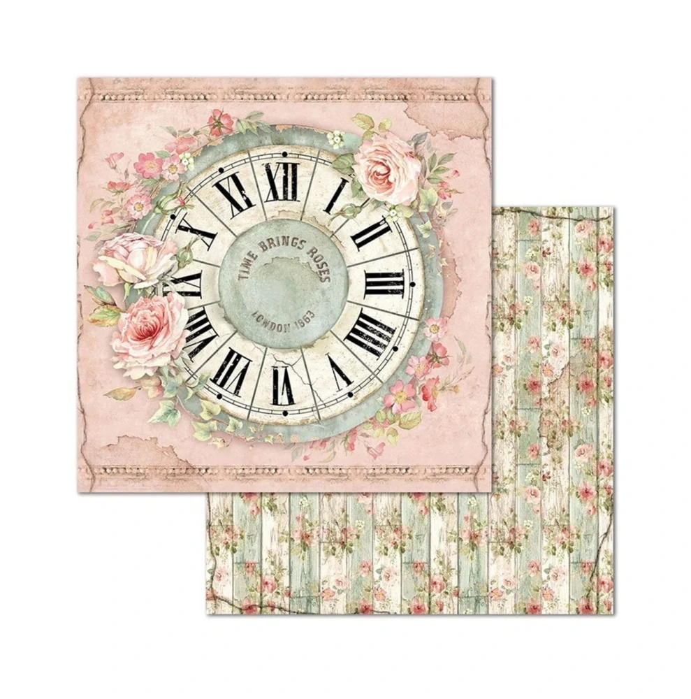 Stamperia Scrapbook papier – House of Roses 8x8