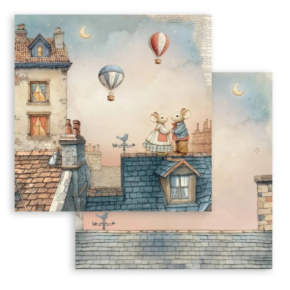 Stamperia Scrapbook papier – Family 12x12