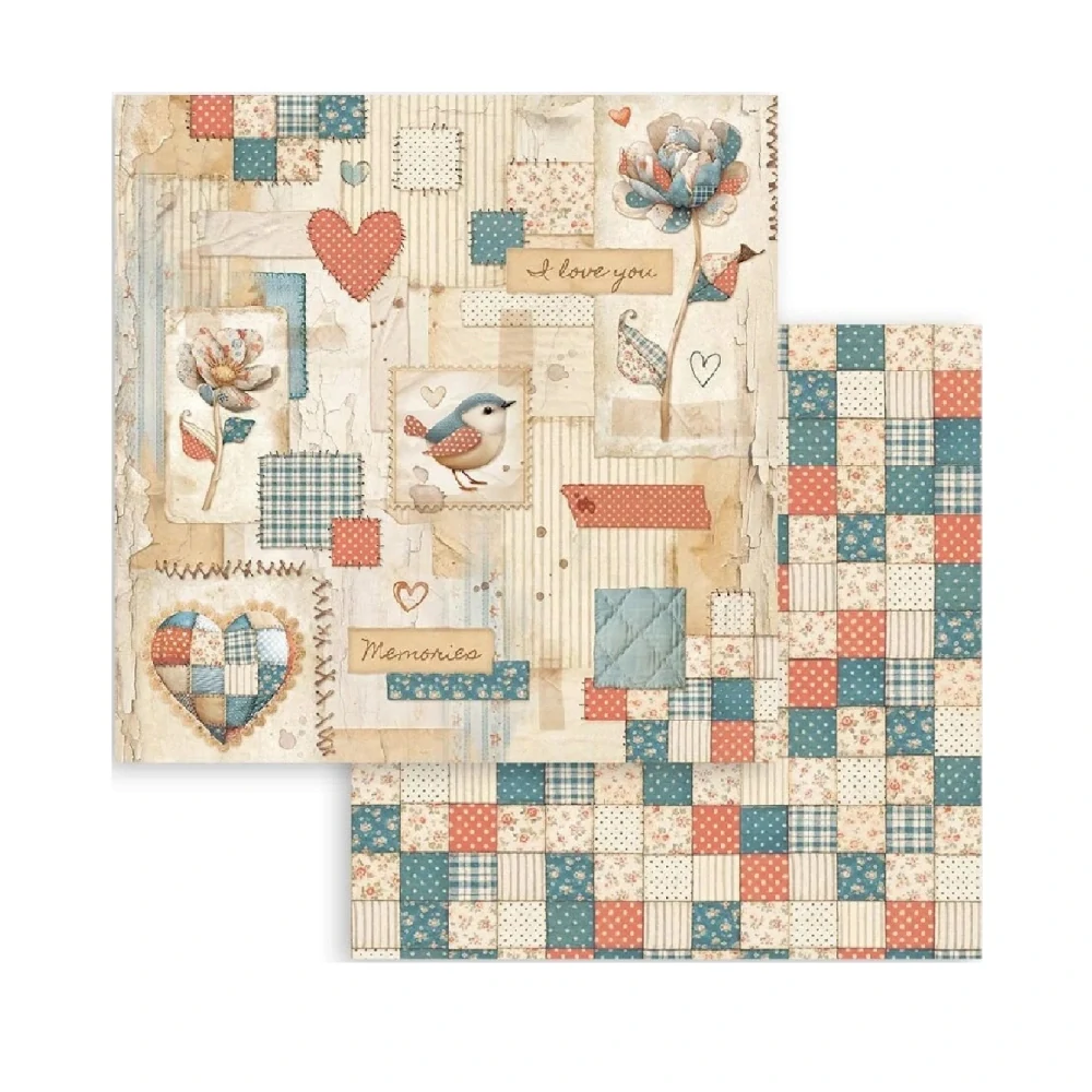 Stamperia Scrapbook papier – Family 8x8