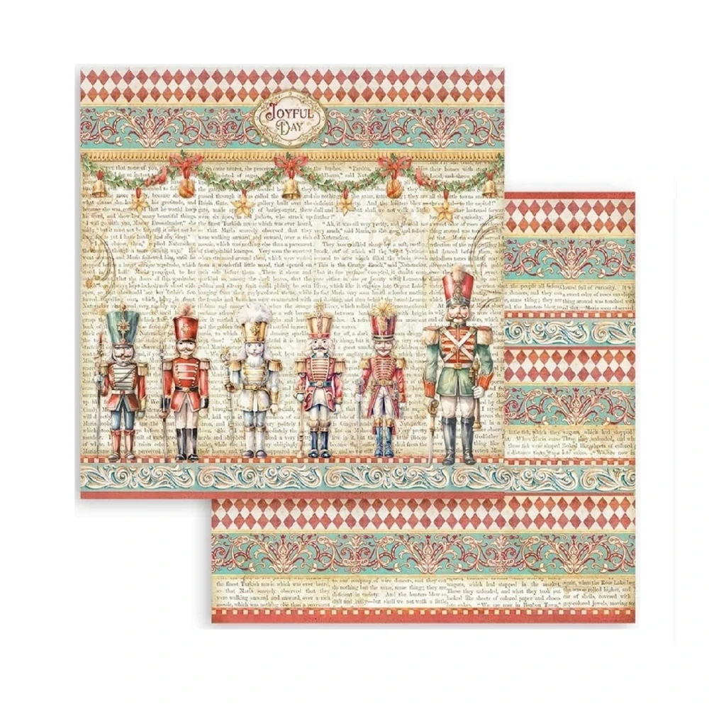 Stamperia Scrapbook papier – Nutcracker 12x12
