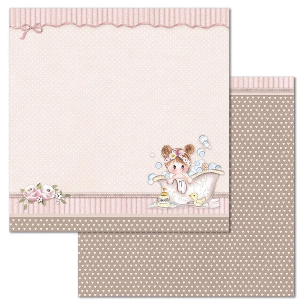 Stamperia Scrapbook papier – Little Girl 12x12
