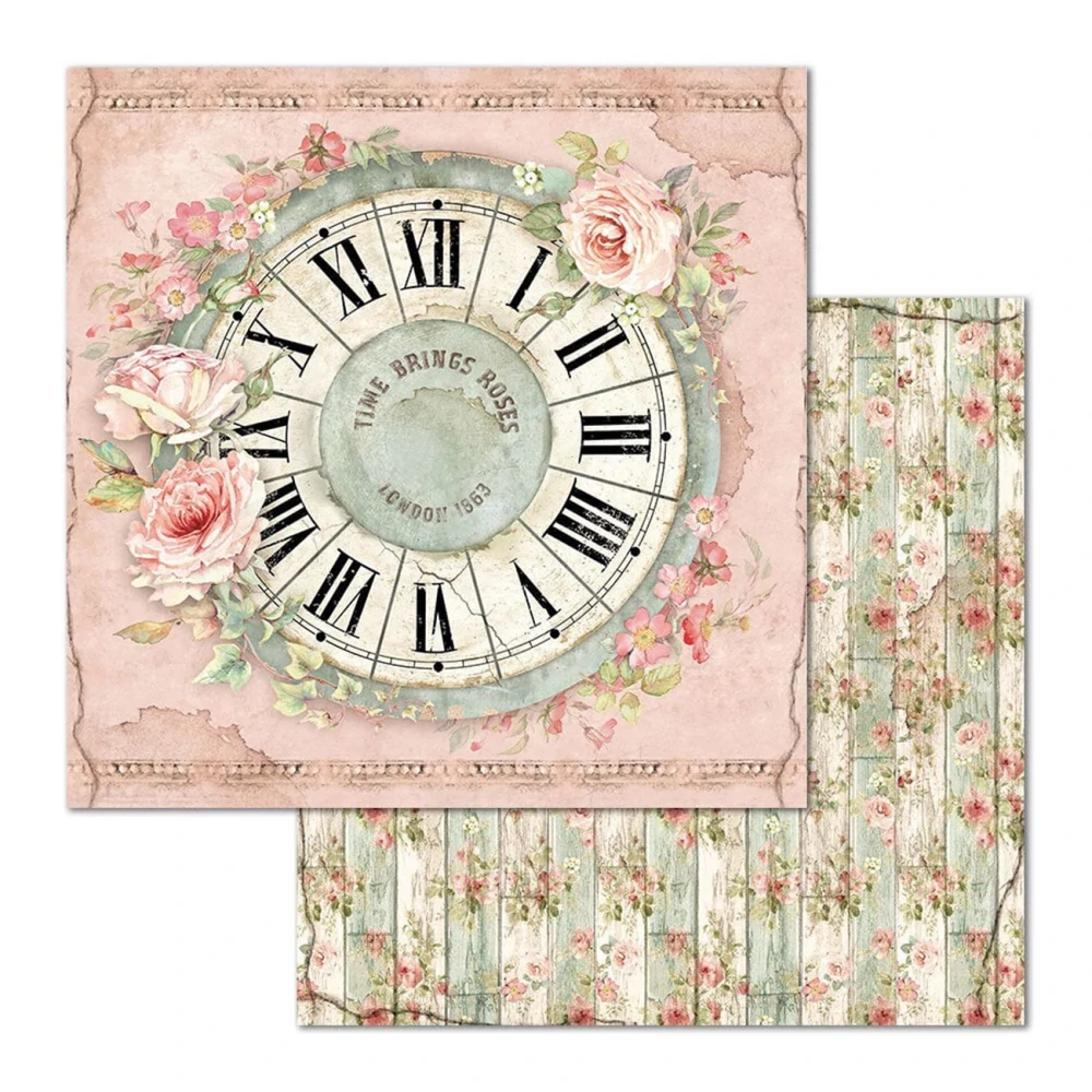 Stamperia Scrapbook papier – House of Roses 12x12
