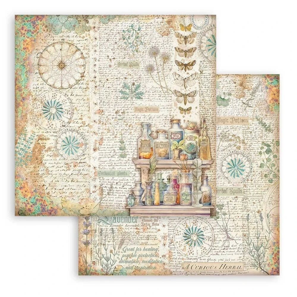 Stamperia Scrapbook papier – Fortune 8x8