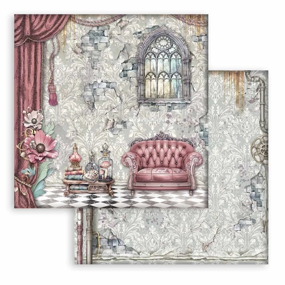 Stamperia Scrapbook papier – Master of Magic 12x12