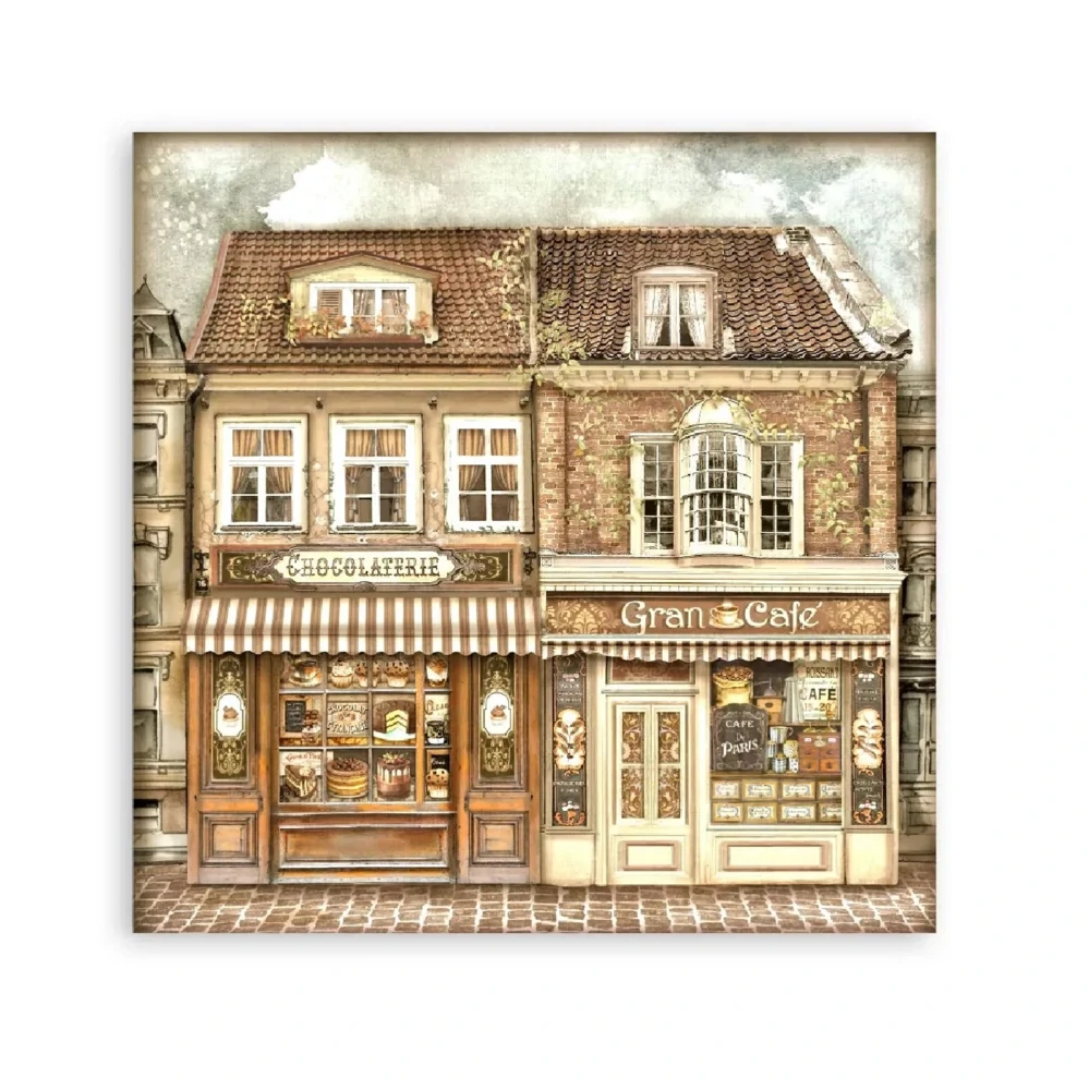 Stamperia Scrapbook papier – Coffee and Chocolate Maxi 12x12