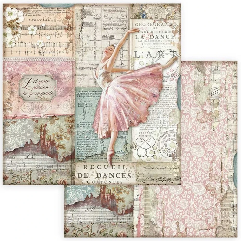 Stamperia Scrapbook papier – Passion 12x12