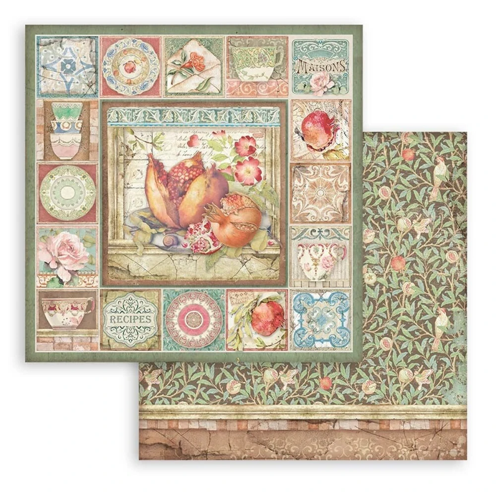 Stamperia Scrapbook papier – Casa Granada 12x12