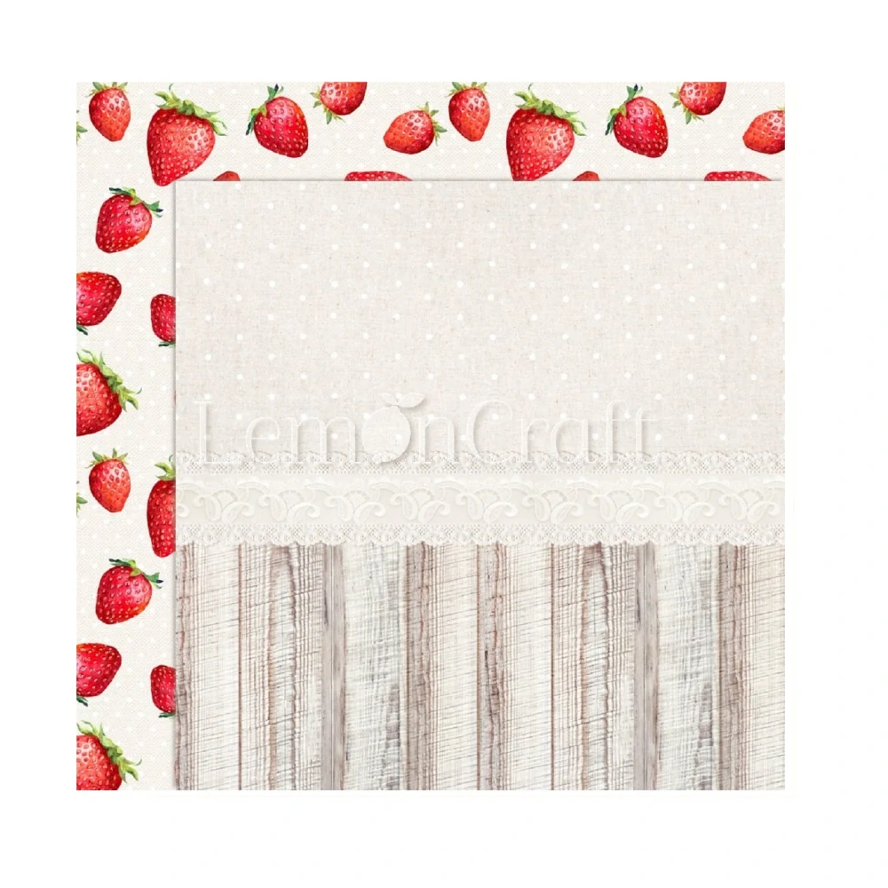 Lemoncraft Scrapbook papier Delicious 12x12