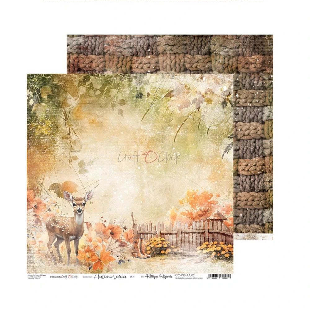 Craft O´ Clock Scrapbook papier - Autumnaria 12x12