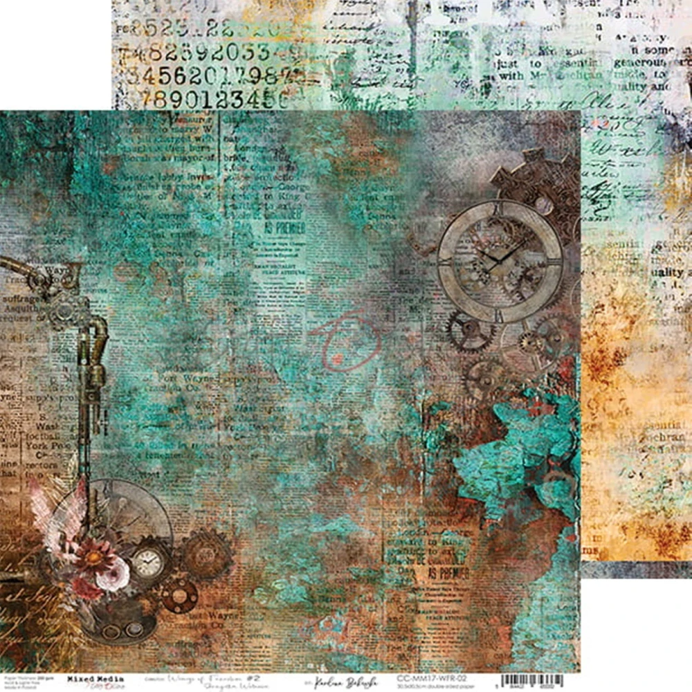 Craft O´ Clock Scrapbook papier - Wings of Freedom 12x12