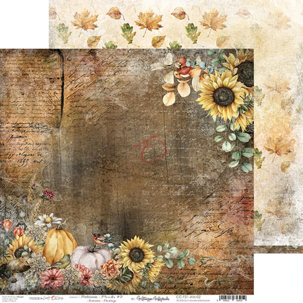 Craft O´ Clock Scrapbook papier - Autumn Moods 12x12