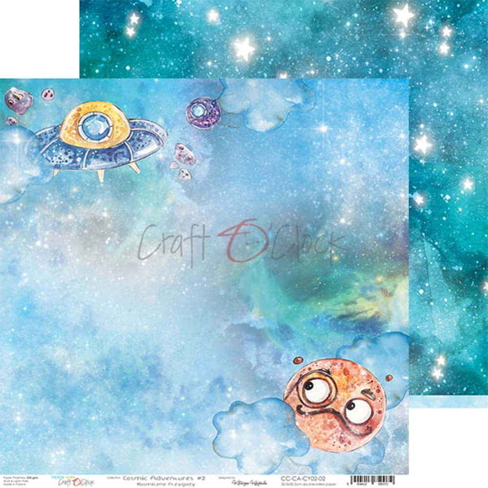Craft O´ Clock Scrapbook papier - Cosmic Adventures 12x12