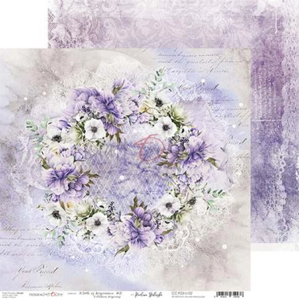 Craft O´ Clock Scrapbook papier - A Little of Inspiration 12x12