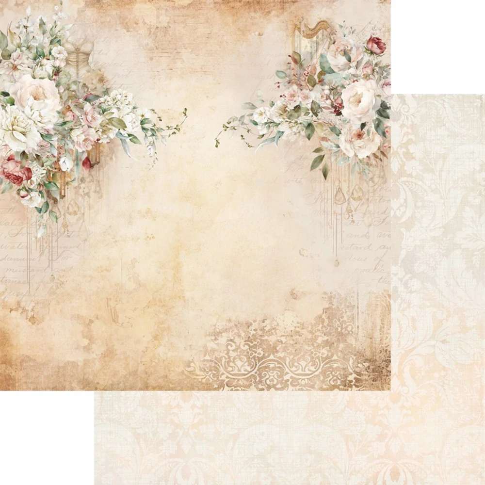 Alchemy of Art Scrapbook papier Melody of the Heart 12x12