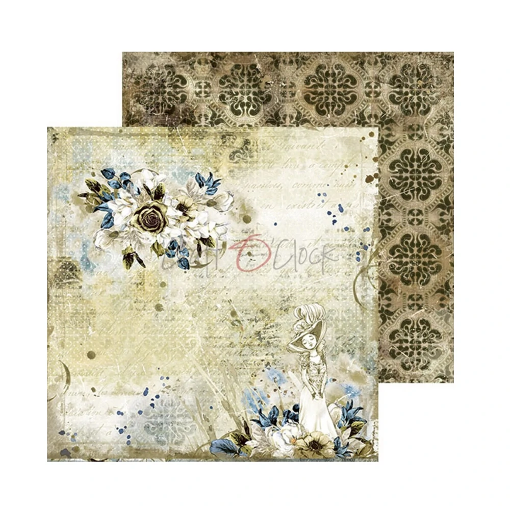 Craft O´ Clock Scrapbook papier - Lovely When You Smile 8x8