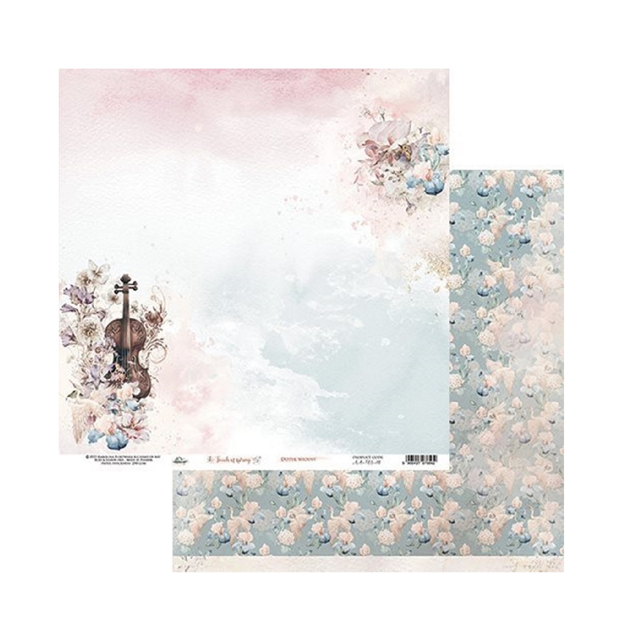 Alchemy of Art Scrapbook papier Touch of Spring 12x12