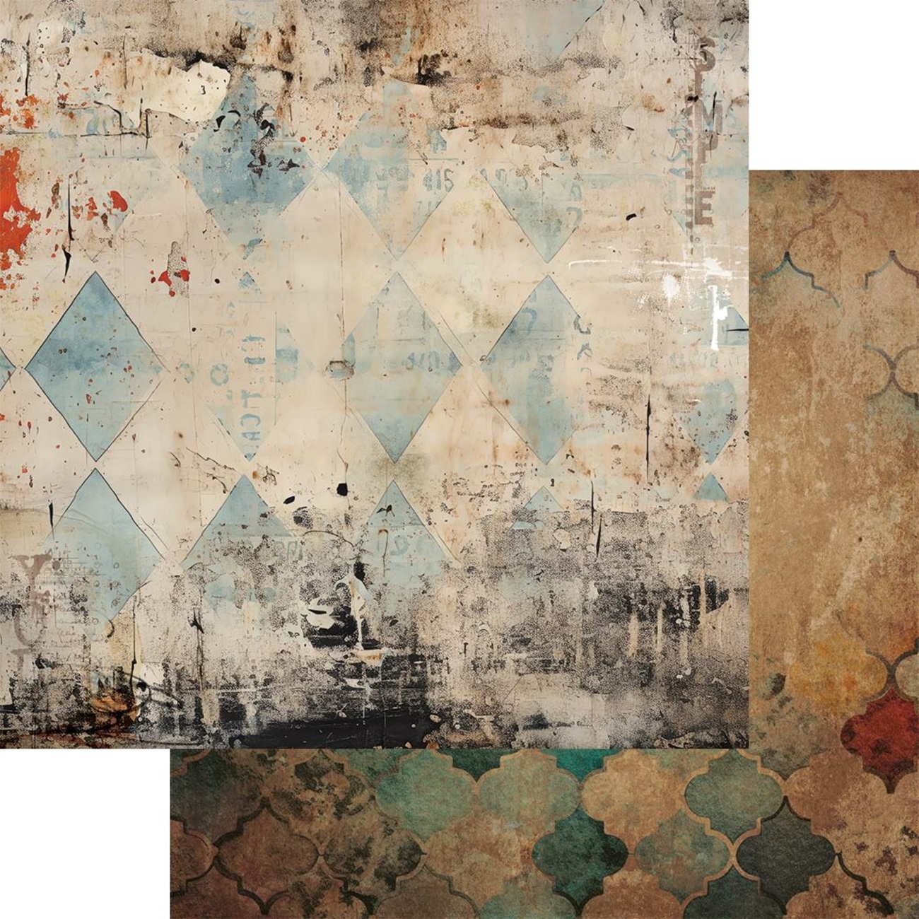 Alchemy of Art Scrapbook papier The Men’s World 12x12