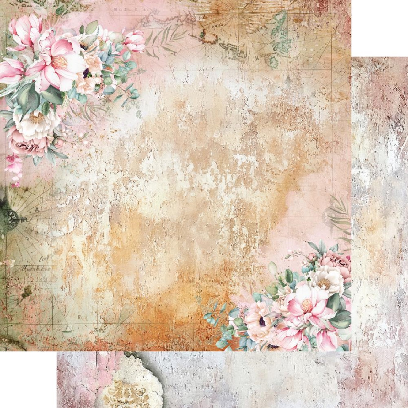 Alchemy of Art Scrapbook papier Memories from the Trip 12x12