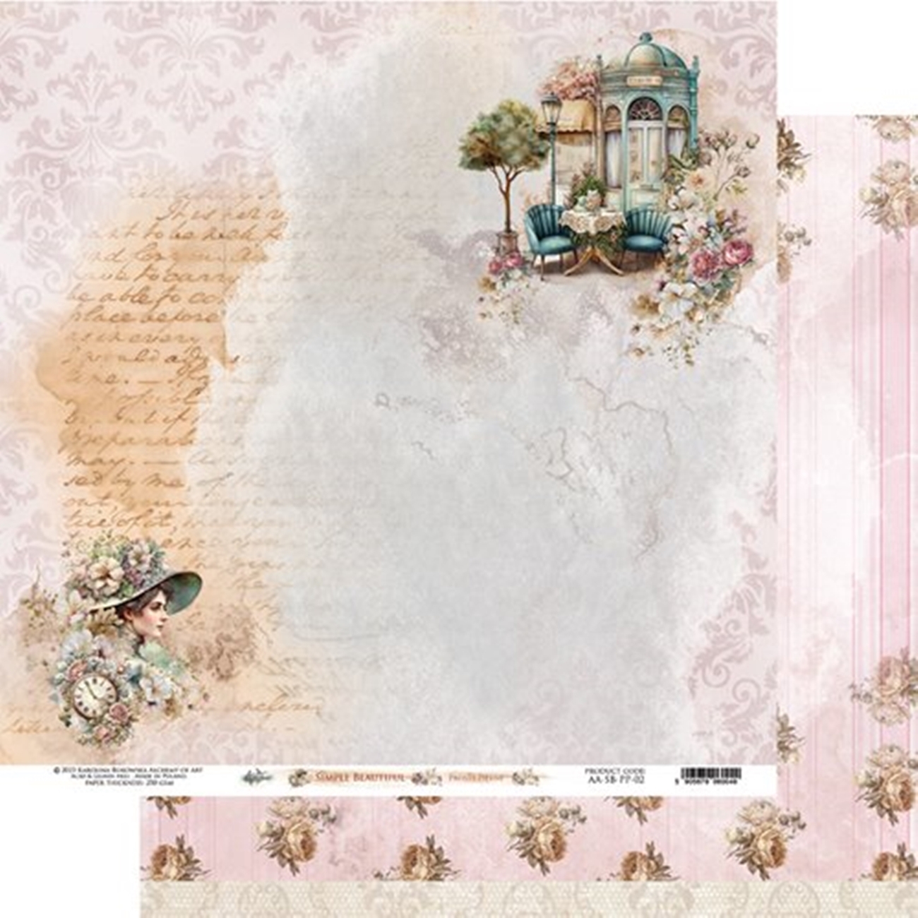 Alchemy of Art Scrapbook papier Simple Beautiful 12x12