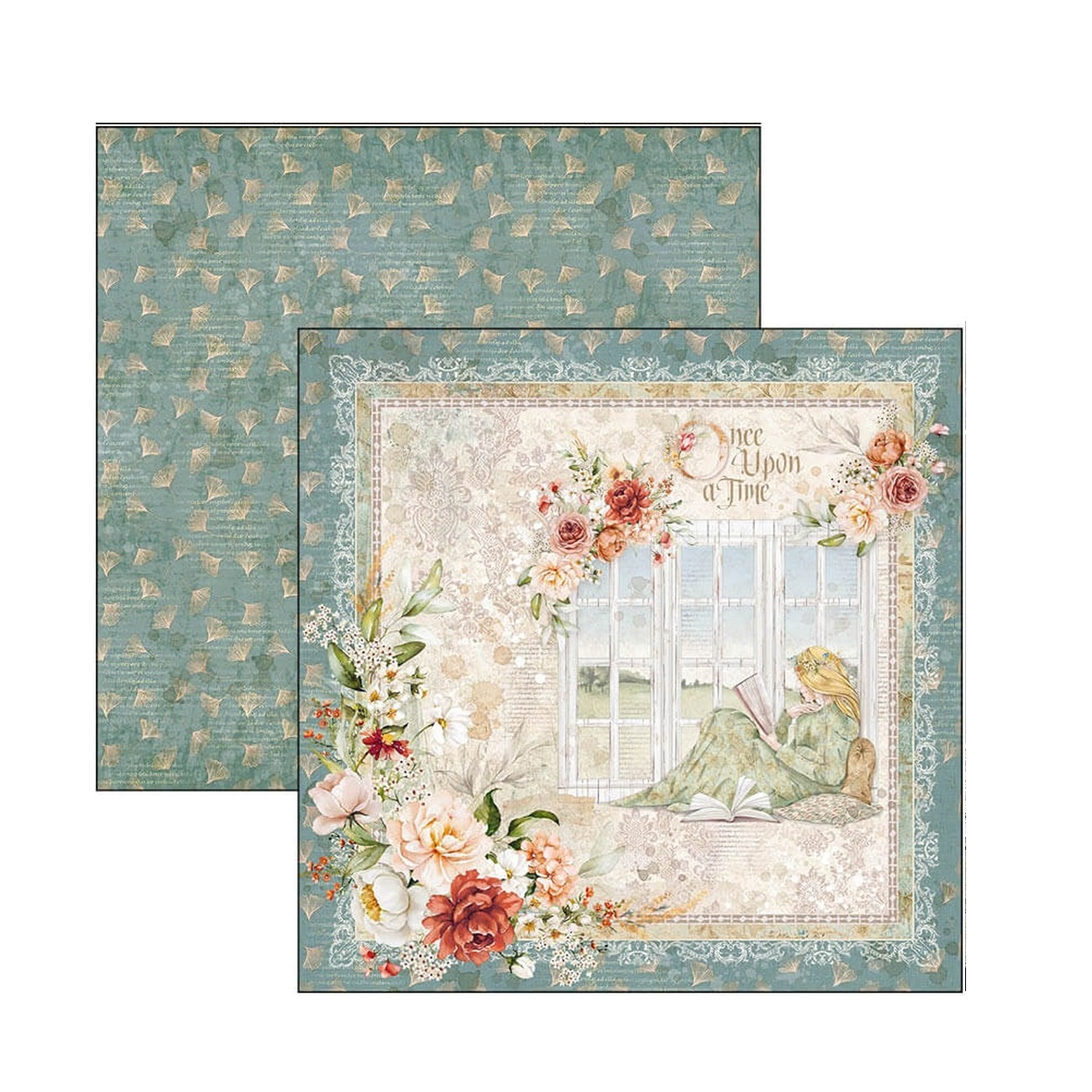 Ciao Bella Scrapbook papier Reign of Grace 12x12