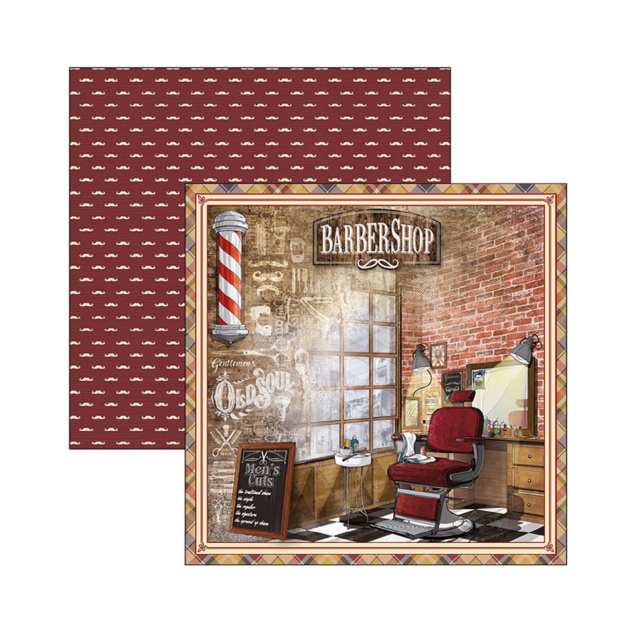 Ciao Bella Scrapbook papier Hipster 12x12