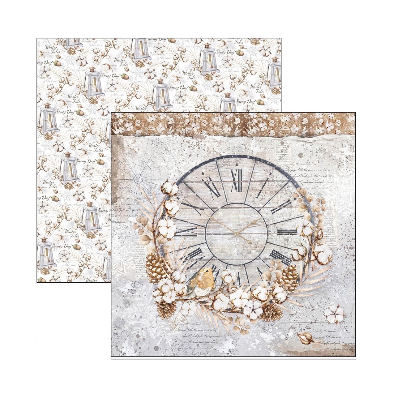 Ciao Bella Scrapbook papier Cozy Moments 12x12